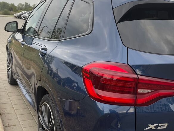 2019 BMW X3 30d xDrive III (G01), синий, 4550000 рублей - вид 3