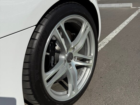 2008 Audi R8 V8 I (Typ 42), чёрный - вид 12