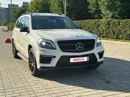 2013 Mercedes-Benz GL-Класс 350 II (X166), белый, 2600000 рублей, вид 2