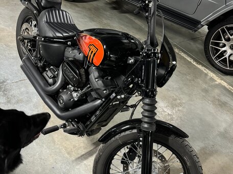 2021 Harley-Davidson Street Bob, чёрный, 2220000 рублей, вид 2