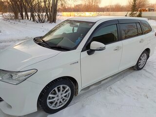 2015 Toyota Corolla Fielder XI (E160, E170, E180) Рестайлинг 1, белый, 1380000 рублей, вид 2