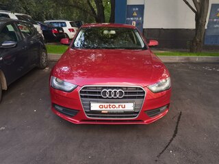 2013 Audi A4 IV (B8) Рестайлинг, красный, 1020000 рублей, вид 2