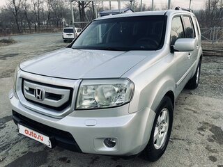2008 Honda Pilot II, серебристый, 1270000 рублей, вид 1