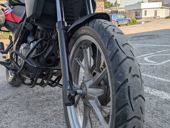 2012 BMW G 650 GS, красный, 500000 рублей - вид 5