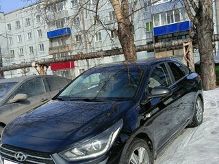 2016 Hyundai Solaris I Рестайлинг, чёрный, 1380000 рублей, вид 1