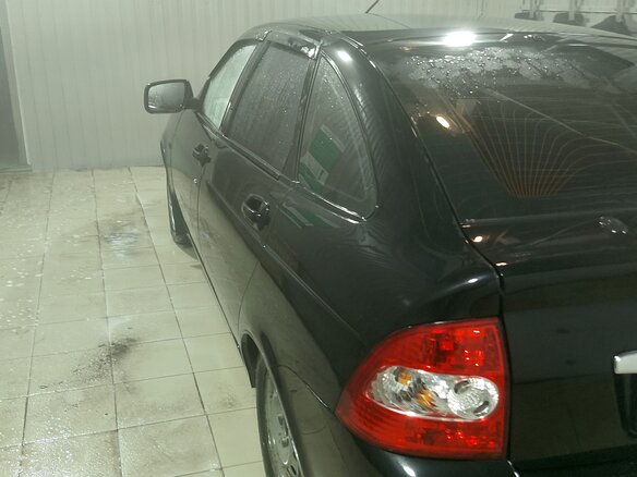 2010 Lada (ВАЗ) Priora I, чёрный, 400000 рублей - вид 6