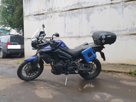 2013 Triumph Tiger 800, синий, 620000 рублей, вид 2