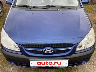2007 Hyundai Getz I Рестайлинг, синий, 550000 рублей, вид 2