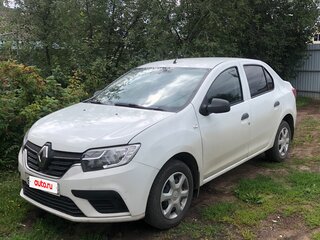 2019 Renault Logan II Рестайлинг, белый, 520000 рублей, вид 1