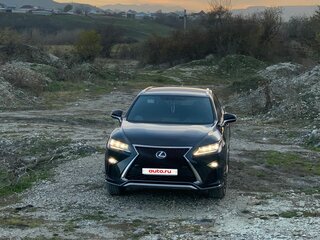 2017 Lexus RX 200t IV, чёрный, 3650000 рублей, вид 2