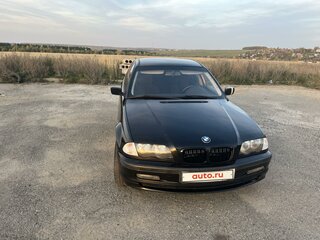 2000 BMW 3 серии 316i IV (E46), чёрный, 400000 рублей, вид 1