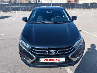 2024 Lada (ВАЗ) Vesta I Рестайлинг (NG), чёрный, 1640000 рублей, вид 2