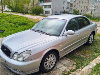 2004 Hyundai Sonata IV (EF) Рестайлинг, серебристый, 370000 рублей, вид 4