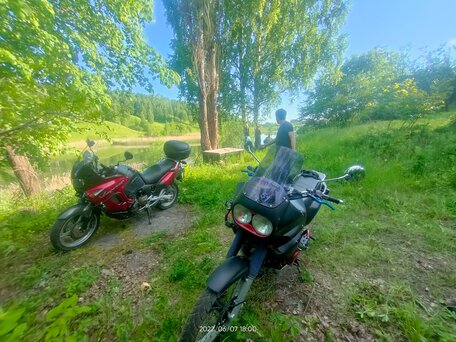 1996 Yamaha XTZ750 Super Tenere, чёрный, 250000 рублей, вид 5
