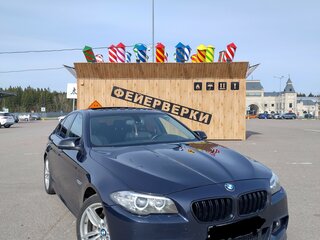 2015 BMW 5 серии 528i xDrive VI (F10/F11/F07) Рестайлинг, синий, 1900000 рублей, вид 1