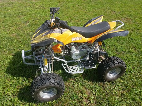 2015 Stels ATV-110, жёлтый, 59000 рублей, вид 1