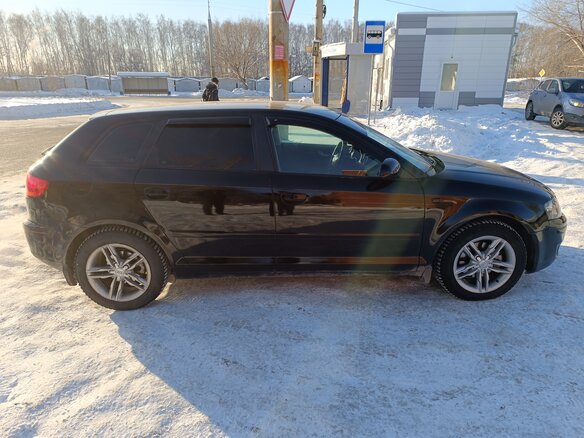 2006 Audi A3 II (8P) Рестайлинг 1, чёрный, 750000 рублей - вид 6