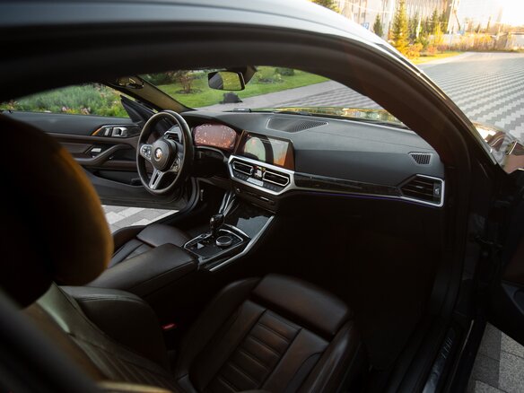 2021 BMW 4 серии 420d xDrive G22, G23, G26, серый, 4900000 рублей - вид 4