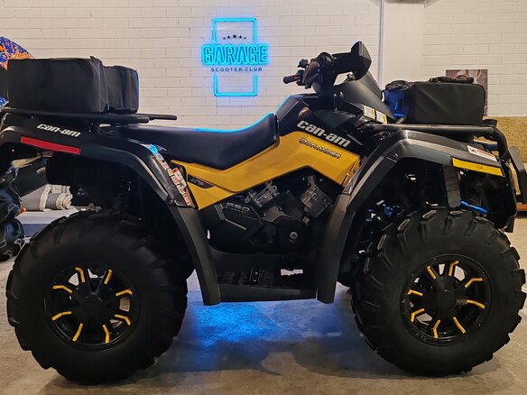 2010 BRP Can-Am Outlander 650, чёрный, 985000 рублей - вид 7