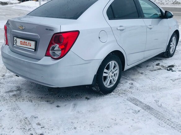 2012 Chevrolet Aveo II, серебристый, 680000 рублей - вид 7