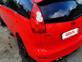 2008 Mazda 5 I (CR) Рестайлинг, красный, 850000 рублей, вид 3