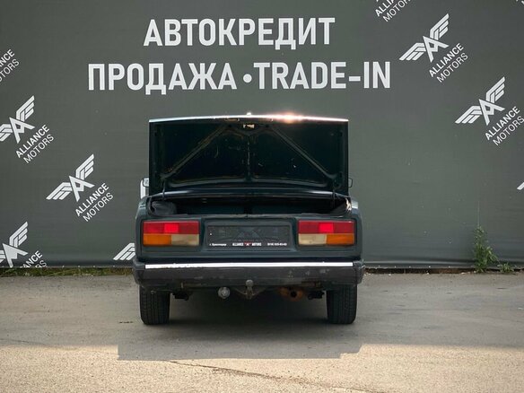 2001 Lada (ВАЗ) 2107, зелёный - вид 5
