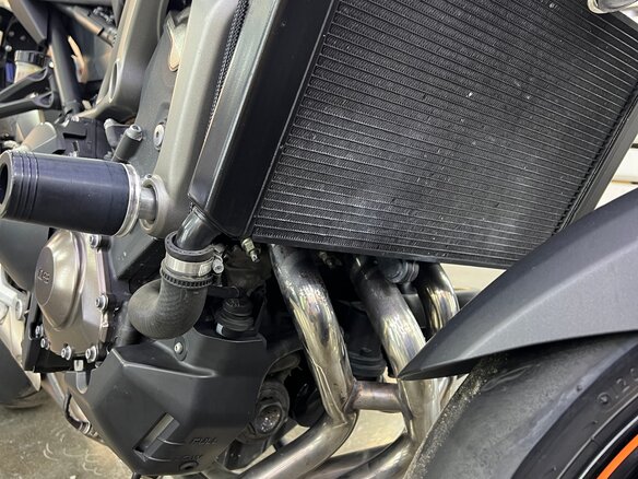 2014 Yamaha MT-09 (FZ-09), оранжевый - вид 12