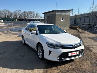 2014 Toyota Camry VII (XV50), белый, 1300000 рублей, вид 1