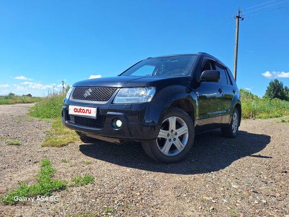 2008 Suzuki Grand Vitara II Рестайлинг, чёрный, 950000 рублей - вид 3