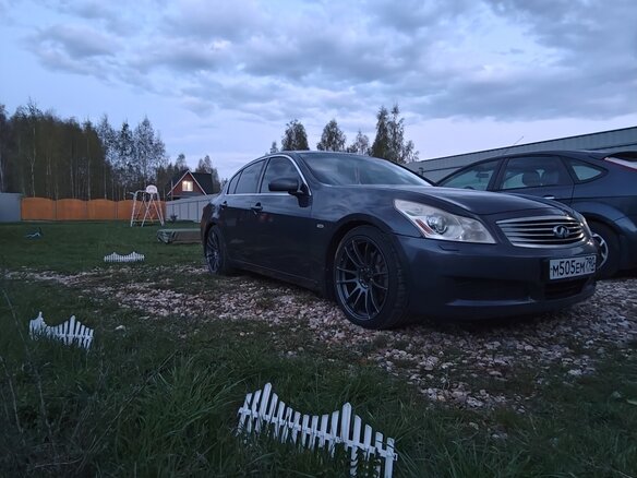 2007 Infiniti G G35 IV, серый - вид 5
