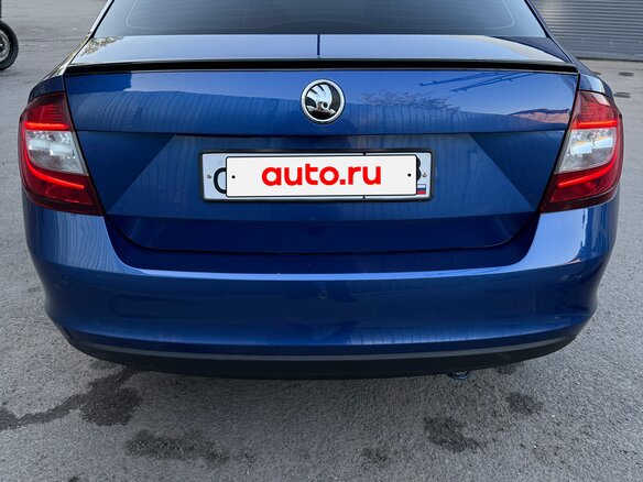 2019 Skoda Rapid I Рестайлинг, синий, 1550000 рублей - вид 5