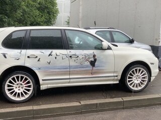 2008 Porsche Cayenne GTS I Рестайлинг (957), белый, 1520000 рублей, вид 1