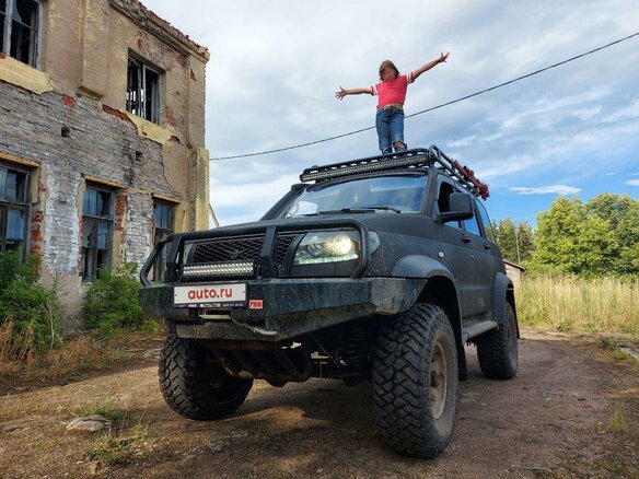 2010 УАЗ Патриот 31631 I, чёрный