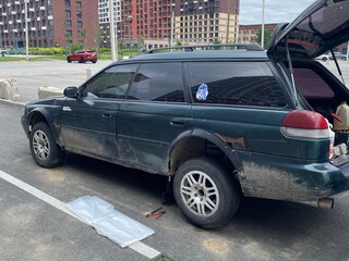 1996 Subaru Legacy II, зелёный, 100000 рублей, вид 5