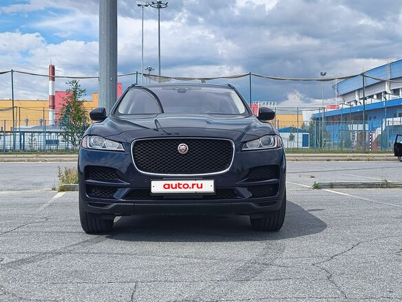 2018 Jaguar F-Pace I, синий, 3800000 рублей - вид 2