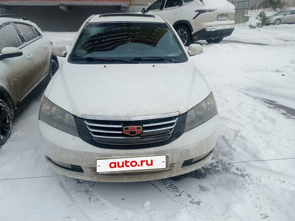 2013 Geely Emgrand EC7, белый, 310000 рублей