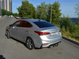 2018 Hyundai Solaris II, серебристый, 1650000 рублей, вид 5