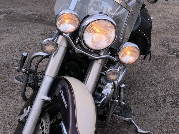 2000 Yamaha XVS1100, пурпурный, 535000 рублей - вид 8