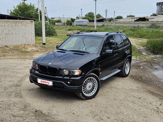 2001 BMW X5 4.4i I (E53), чёрный, 1700000 рублей, вид 1