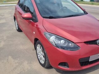 2008 Mazda 2 II (DE), красный, 450000 рублей, вид 3