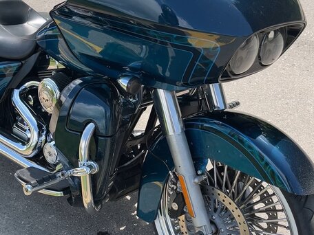 2012 Harley-Davidson CVO Road Glide, синий, 1095000 рублей, вид 3