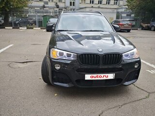 2017 BMW X3 28i xDrive II (F25) Рестайлинг, чёрный, 2500000 рублей, вид 1