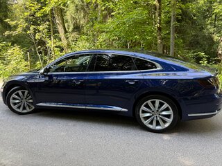 2019 Volkswagen Arteon I, синий, 2600000 рублей, вид 4