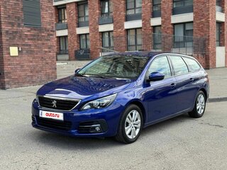 2019 Peugeot 308 II Рестайлинг, синий, 1435000 рублей, вид 1