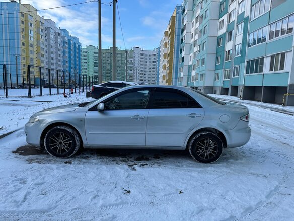 2003 Mazda 6 I (GG), серебристый, 220000 рублей - вид 7