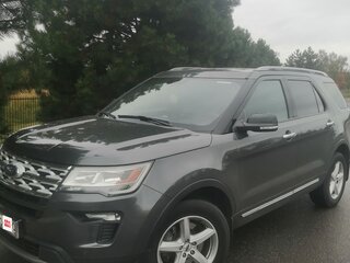 2018 Ford Explorer V Рестайлинг 2, серый, 2900000 рублей, вид 1