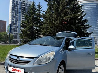 2008 Opel Corsa D, голубой, 320000 рублей, вид 2