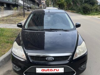 2008 Ford Focus II Рестайлинг, чёрный, 535000 рублей, вид 1
