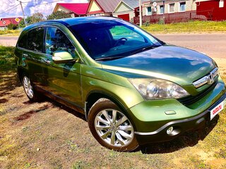 2007 Honda CR-V III, зелёный, 1250000 рублей, вид 3