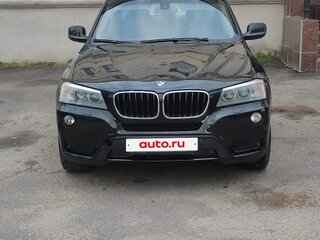 2013 BMW X3 20d xDrive II (F25), чёрный, 1710000 рублей, вид 1